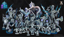 3D Printed Archvillain Games Eye of the Storm - Sky Kraken 28mm 32mm D&D (Online Only)