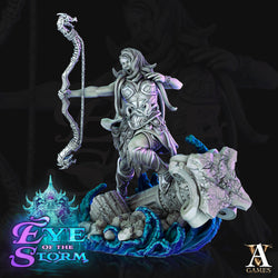 3D Printed Archvillain Games Eye of the Storm - Storm Giant Battlemaidens 28mm 32mm D&D (Online Only)