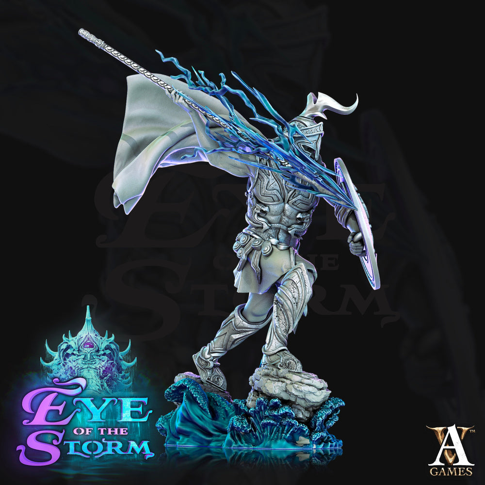 3D Printed Archvillain Games Eye of the Storm - Storm Giant Hoplites 28mm 32mm D&D (Online Only)