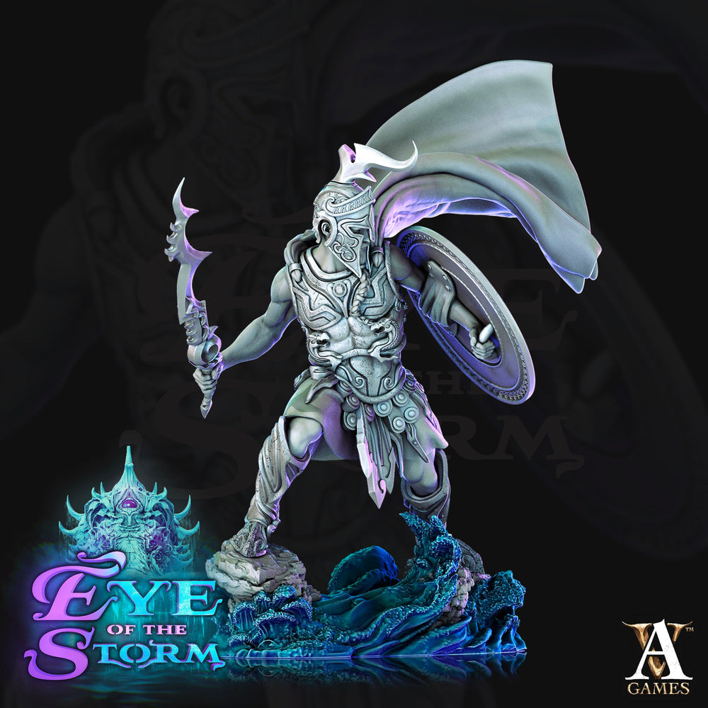 3D Printed Archvillain Games Eye of the Storm - Storm Giant Hoplites 28mm 32mm D&D (Online Only)