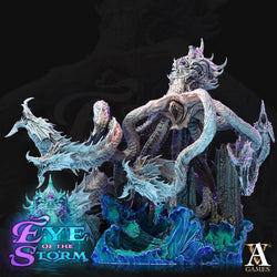 3D Printed Archvillain Games Eye of the Storm - Sky Kraken 28mm 32mm D&D (Online Only)