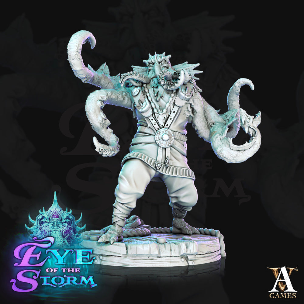 3D Printed Archvillain Games Eye of the Storm - Sky Kraken Acolytes 28mm 32mm D&D (Online Only)