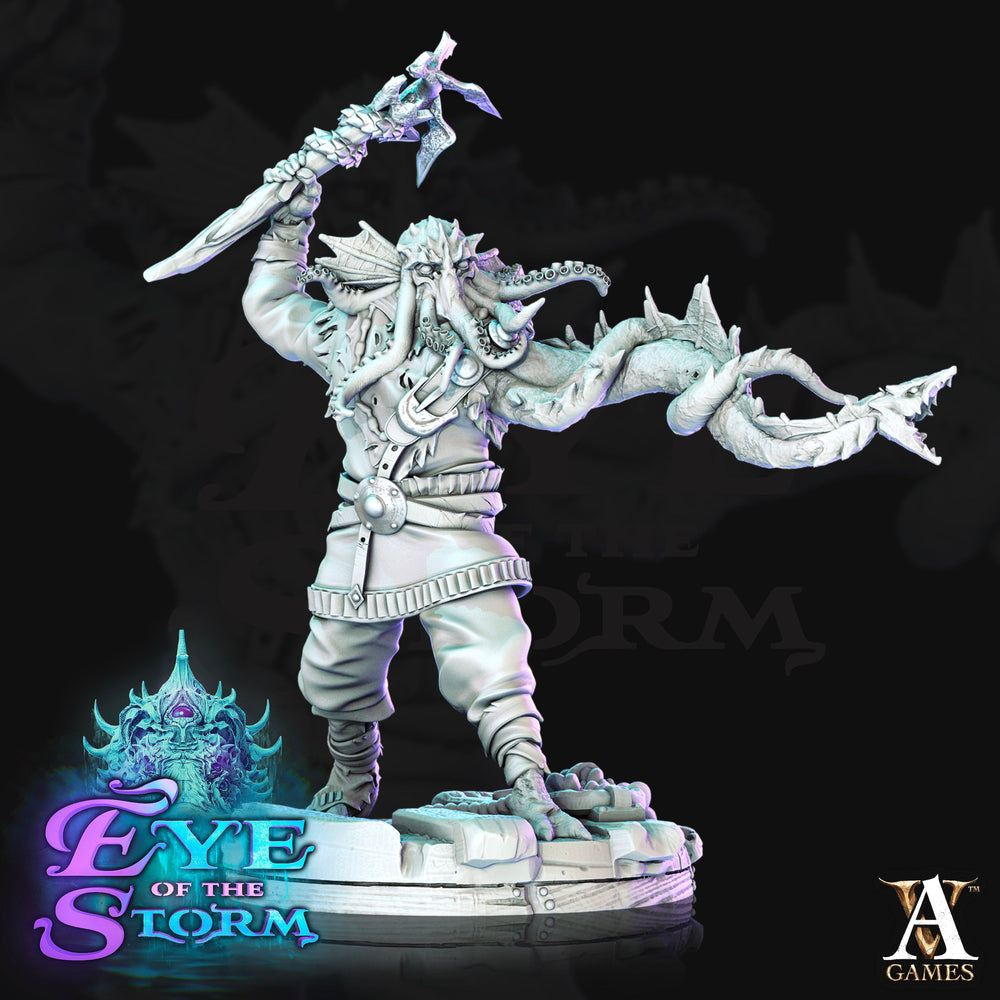 3D Printed Archvillain Games Eye of the Storm - Sky Kraken Acolytes 28mm 32mm D&D (Online Only)