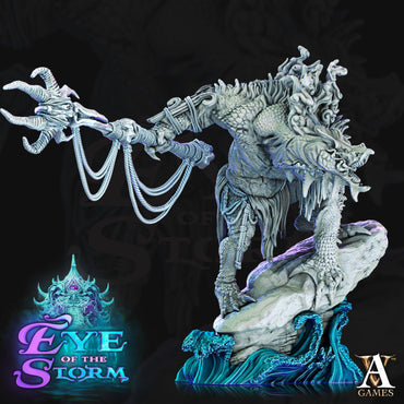 3D Printed Archvillain Games Eye of the Storm - Storm Trolls 28mm 32mm D&D (Online Only)