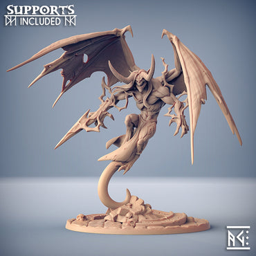 3D Printed Artisan Guild Azrath Tialevor the Tyrant God Epic Bosses 28mm 32mm (Online Only)