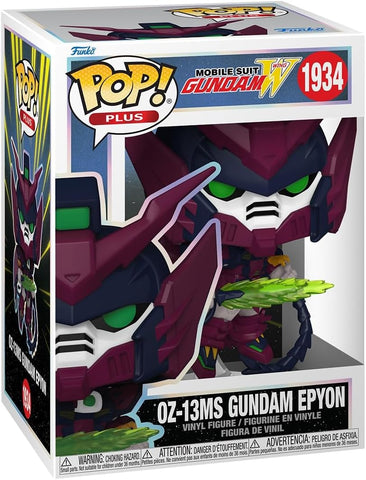 Mobile Suit Gundam Wing 0Z-13MS Gundam Epyon Funko Pop! Vinyl Figure Plus #1934 with Funko Protector (Online Order Only)