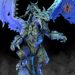 3D Printed Archvillain Games Erevos the Death Dragon The Deathknight Order 28 32mm D&D (Online Only)