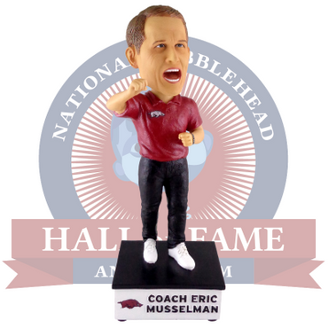 Eric Musselman Arkansas Razorbacks Coach Bobblehead (ONLINE ORDER ONLY)