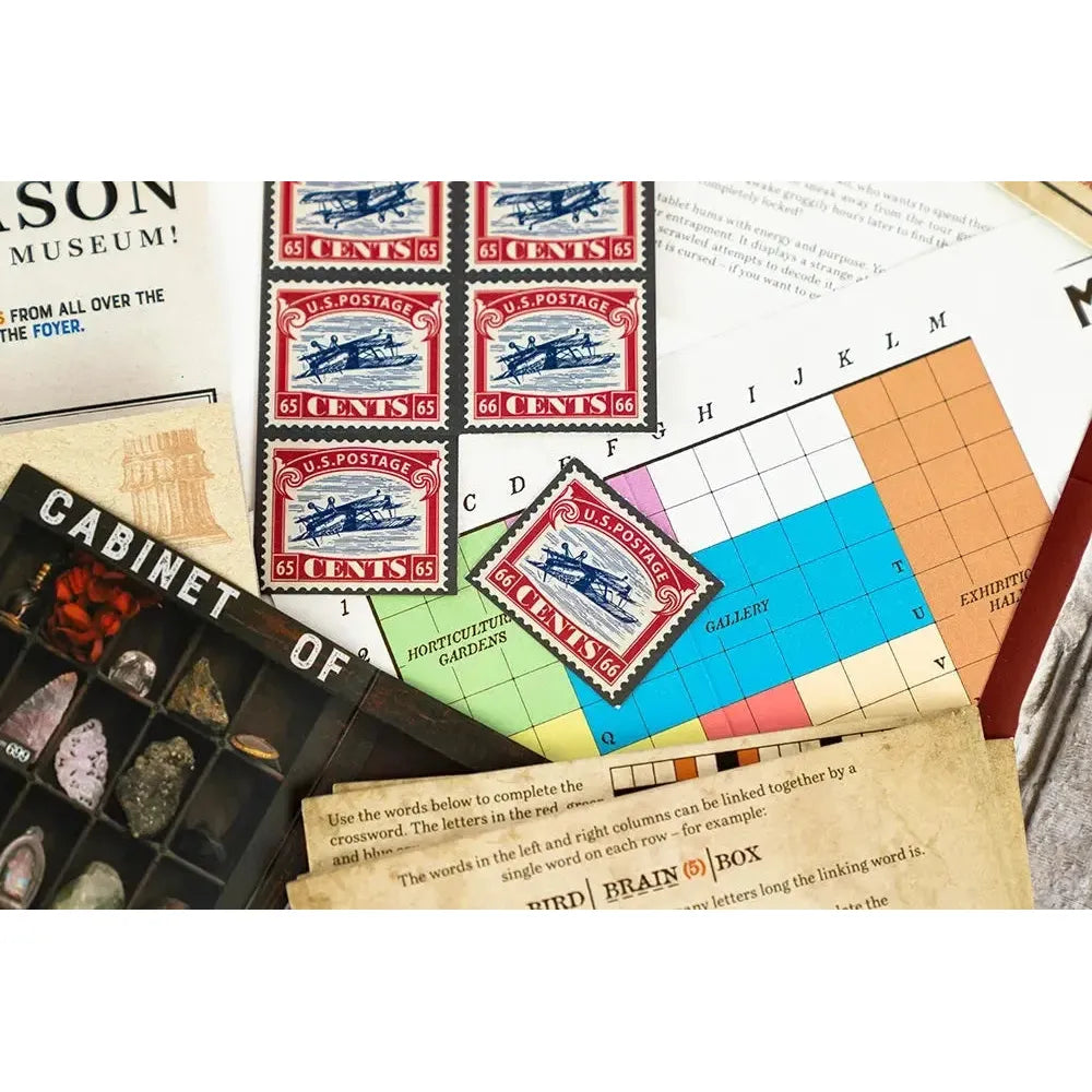 Escape From the Museum- Escape Room Card Game - Professor Puzzle (ONLINE ORDER ONLY)