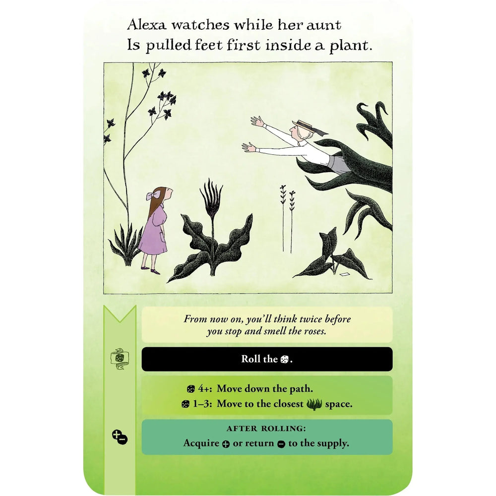 Escape from The Evil Garden: An Edward Gorey Board Game Pomegranate
