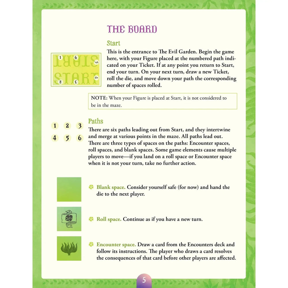 Escape from The Evil Garden: An Edward Gorey Board Game Pomegranate