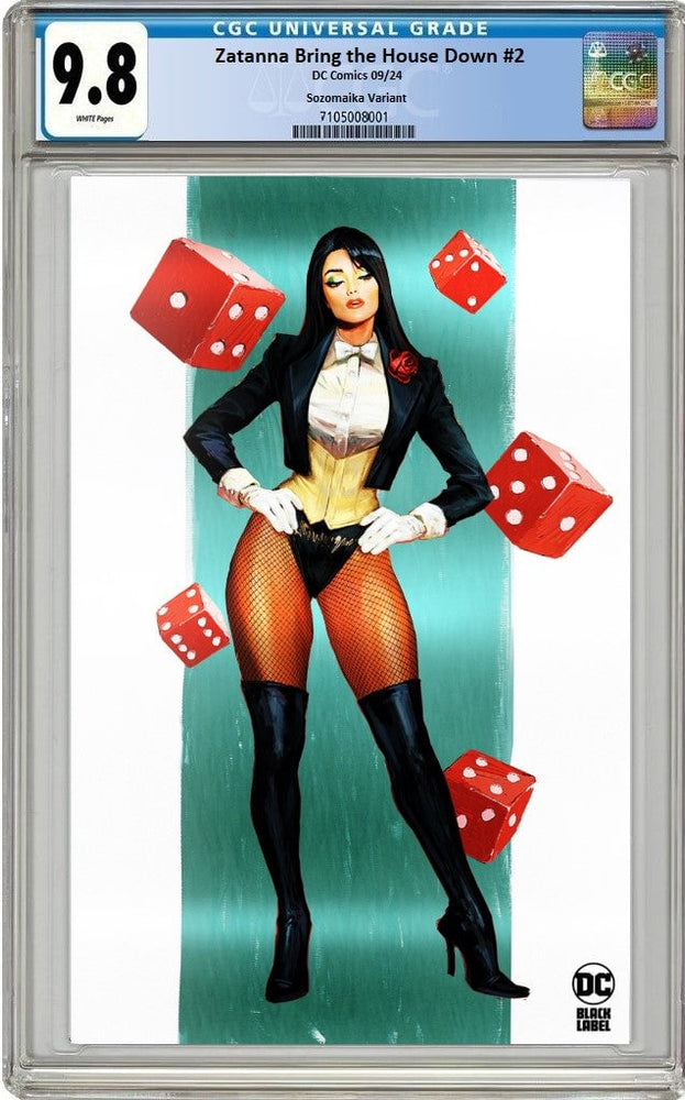 Zatanna Bring Down The House #2 (Of 5) Sozomaika Virgin Foil Variant GGA (07/24/2024) Dc (ONLINE ORDER ONLY)
