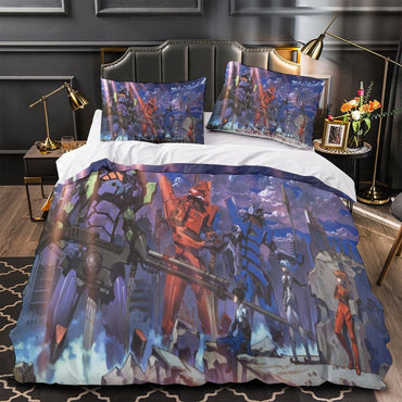 Evangelion Bedding Set Quilt Duvet Cover Without Filler (Online Order Only)