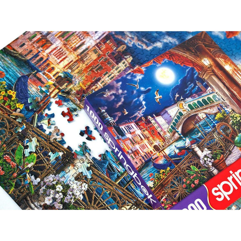 Evening Cafe in Venice 1000 Piece Jigsaw Puzzle Springbok (ONLINE ORDER ONLY)