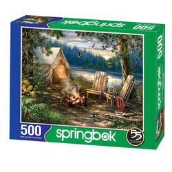 Evening at the Lake 500 Piece Jigsaw Puzzle Springbok (ONLINE ORDER ONLY)
