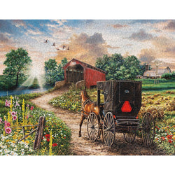Evening on the Farm 1000 Piece Jigsaw Puzzle Springbok (ONLINE ORDER ONLY)