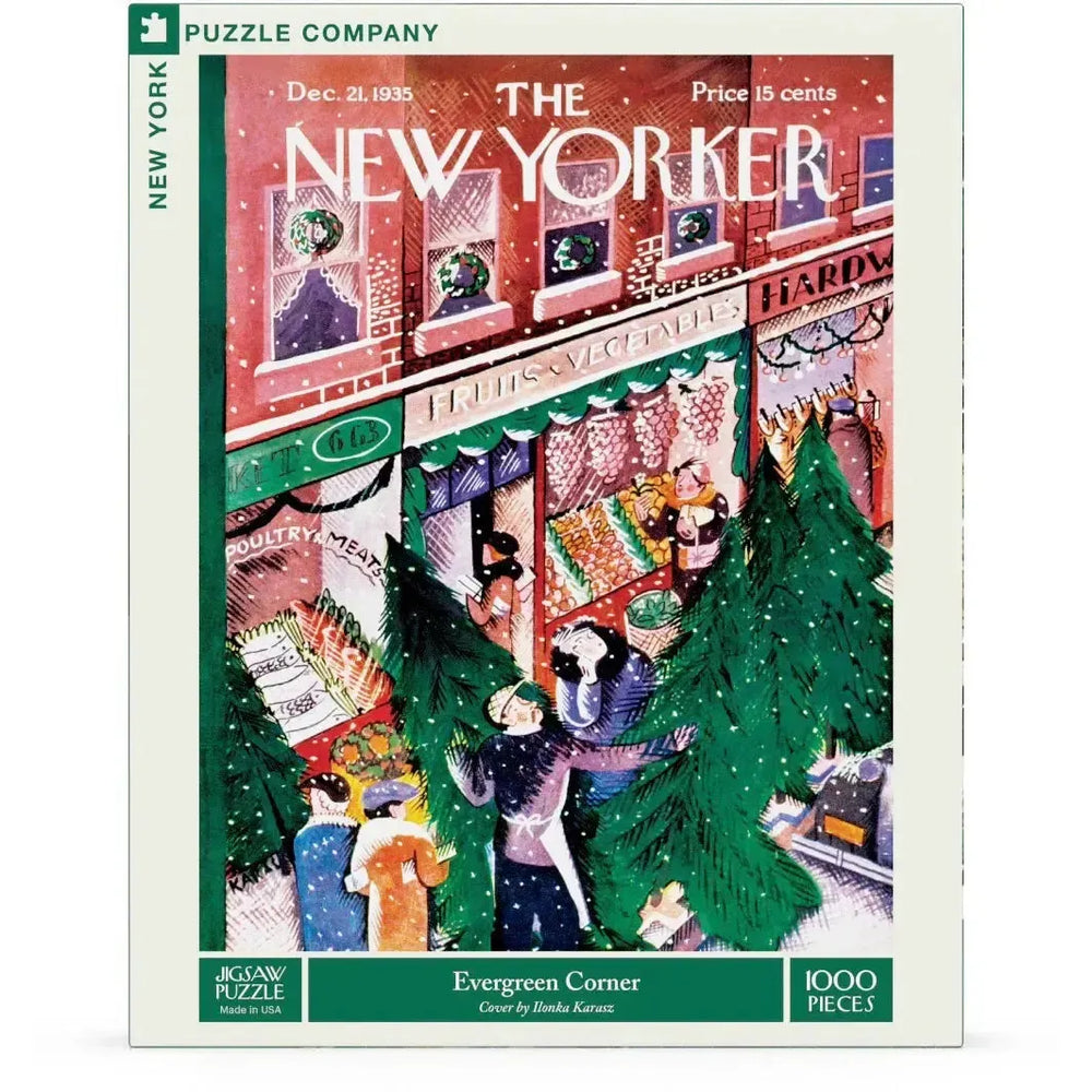 Evergreen Corner 1000 Piece Jigsaw Puzzle NYPC (ONLINE ORDER ONLY)