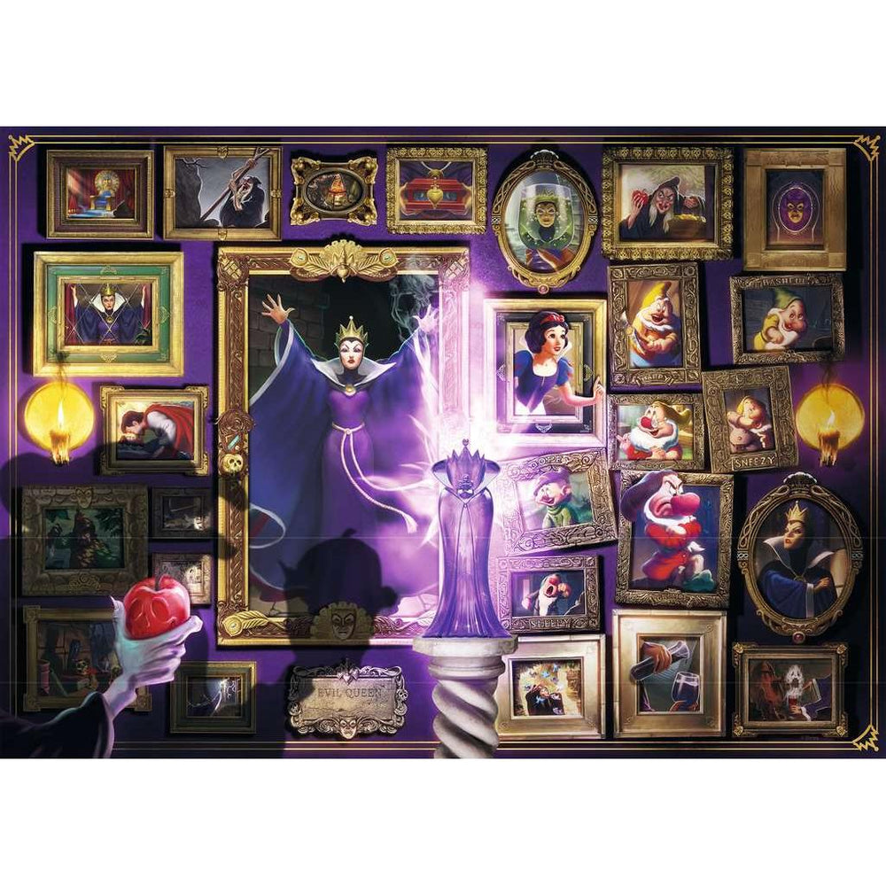Evil Queen "Disney Villainous" 1000 Piece Jigsaw Puzzle Ravensburger (ONLINE ORDER ONLY)