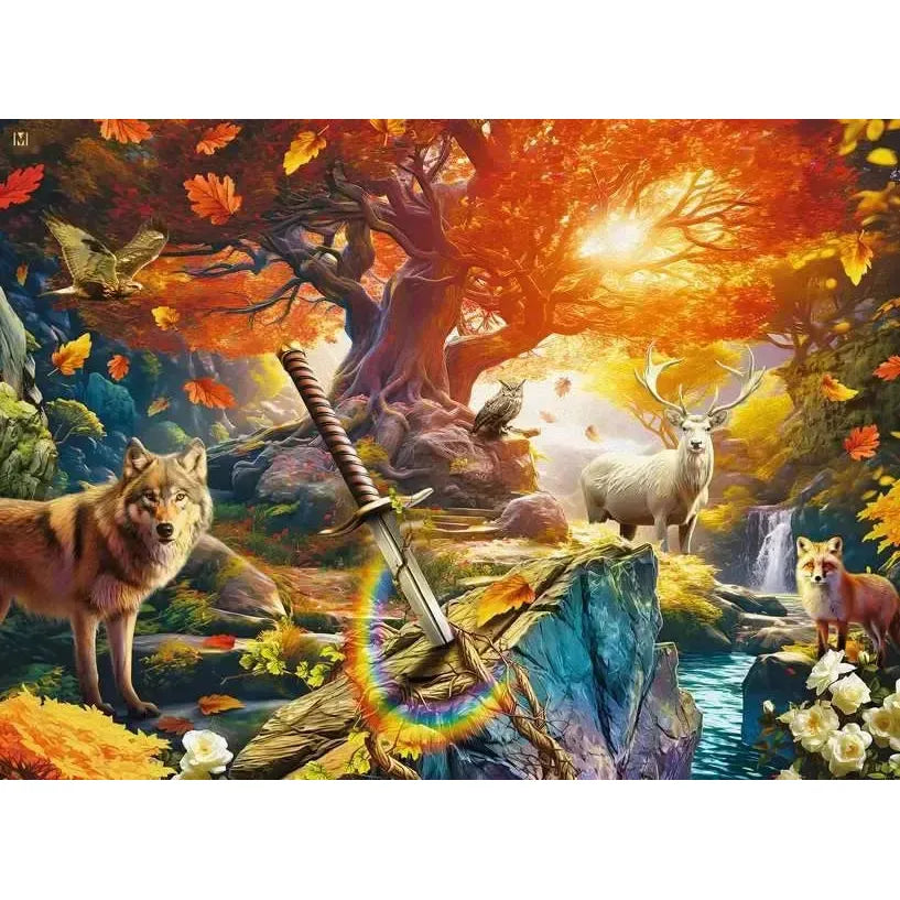 Excalibur Forest 500 Piece Jigsaw Puzzle Ravensburger