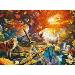 Excalibur Forest 500 Piece Jigsaw Puzzle Ravensburger