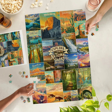 Explore Our National Parks 1000 Piece Jigsaw Puzzle Lantern Press (ONLINE ORDER ONLY)