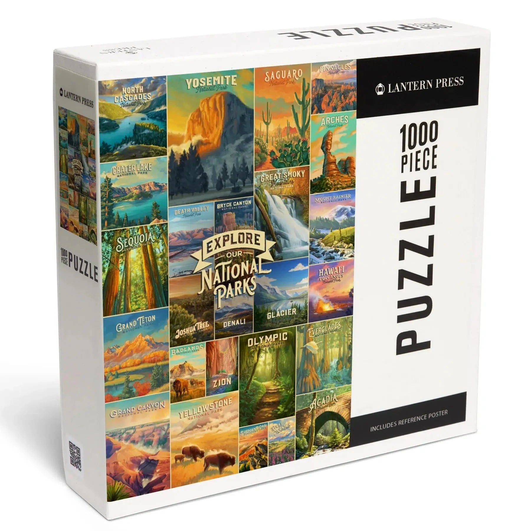 Explore Our National Parks 1000 Piece Jigsaw Puzzle Lantern Press (ONLINE ORDER ONLY)