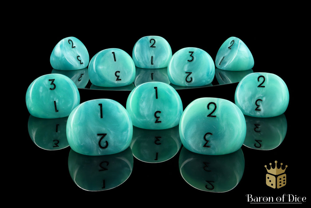 Specialty D3 Dice | Trapezoid