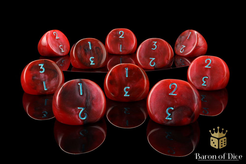 Specialty D3 Dice | Trapezoid