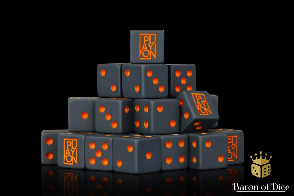 Play On Tabletop | Official Dice Series | Grey