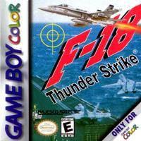 F-18 Thunder Strike - GameBoy Color (ONLINE ORDER ONLY)