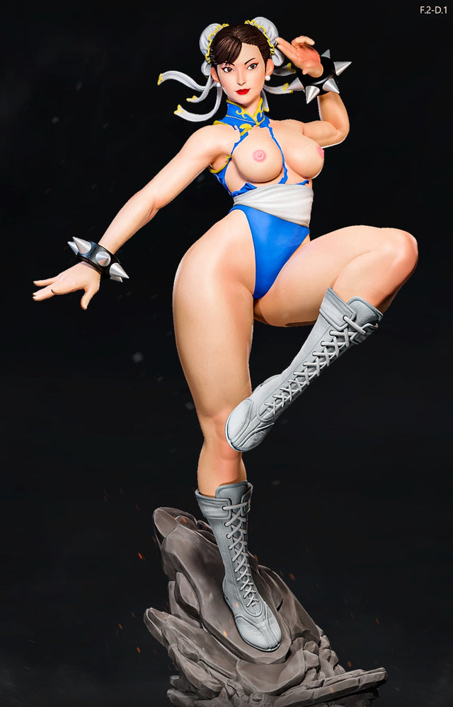Chun-Li Pose 1 - Street Fighter (SFW/NSFW 18+ Only) - 1:6 Scale (ONLINE ORDER ONLY)