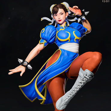 Chun-Li Pose 1 - Street Fighter (SFW/NSFW 18+ Only) - 1:6 Scale (ONLINE ORDER ONLY)