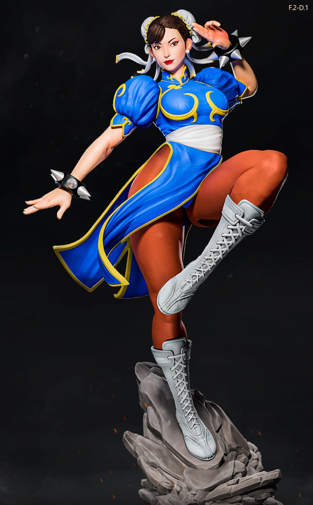 Chun-Li Pose 1 - Street Fighter (SFW/NSFW 18+ Only) - 1:6 Scale (ONLINE ORDER ONLY)