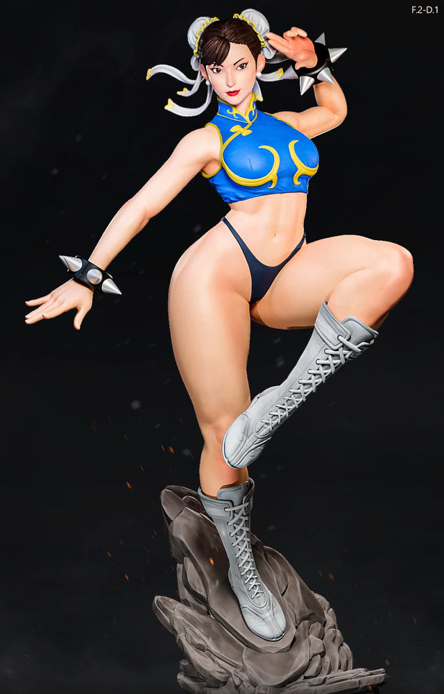 Chun-Li Pose 1 - Street Fighter (SFW/NSFW 18+ Only) - 1:6 Scale (ONLINE ORDER ONLY)