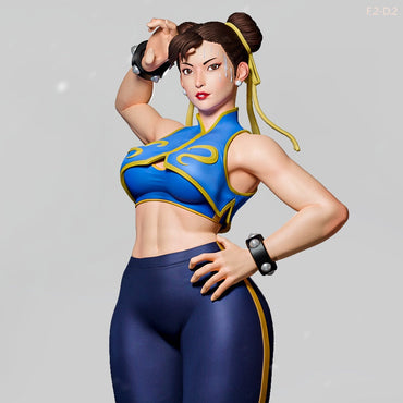 Chun-Li Pose 2 - Street Fighter (SFW/NSFW 18+ Only) - 1:6 Scale (ONLINE ORDER ONLY)