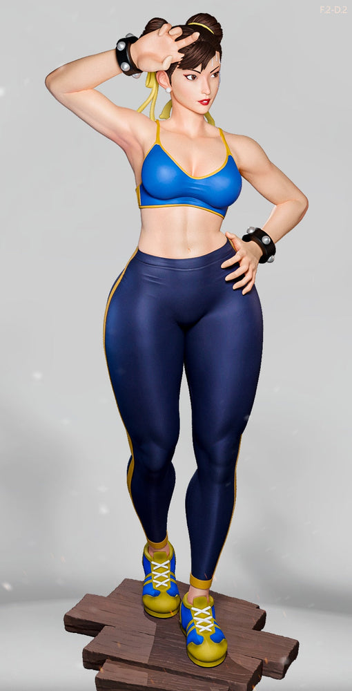 Chun-Li Pose 2 - Street Fighter (SFW/NSFW 18+ Only) - 1:6 Scale (ONLINE ORDER ONLY)