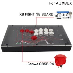RAC-J800B All Buttons Leverless Arcade Joystick Fight Stick For PS5/PS4/PS3/Xbox/PC (Online Only)