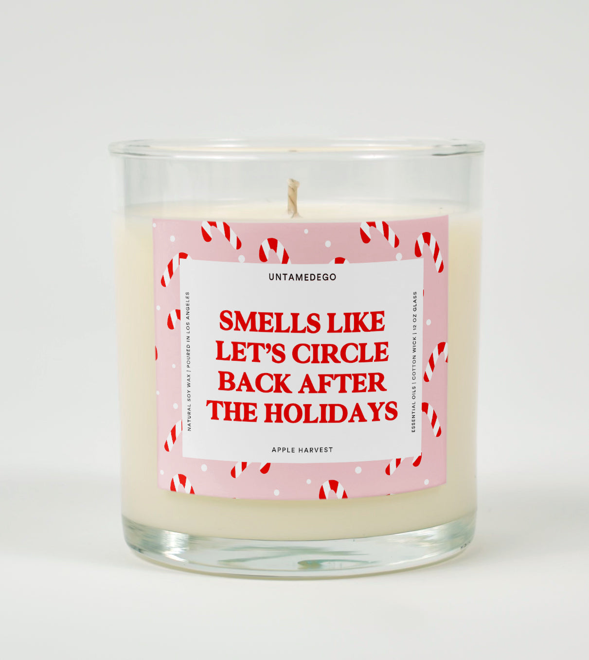 Smells Like Let’s Circle Back After the Holidays | Funny Christmas Candle (ONLINE ORDER ONLY)