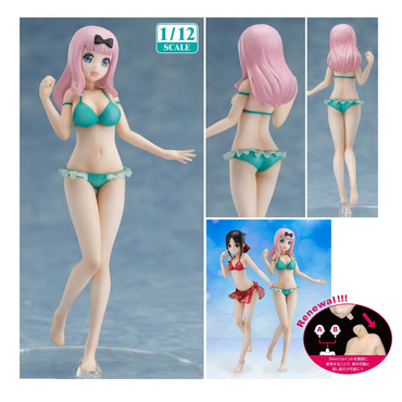 FREEing: Kaguya-sama: Love is War - Chika Fujiwara (Swimsuit Ver.) 1/12 Scale Figure (ONLINE ORDER ONLY)