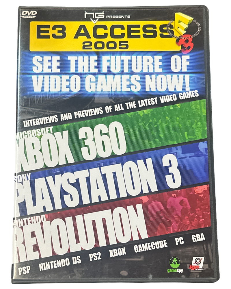 2005 E3 Access: The Future of Video Games (DVD, 4-Disc Set, 2005) (ONLINE ORDER ONLY)