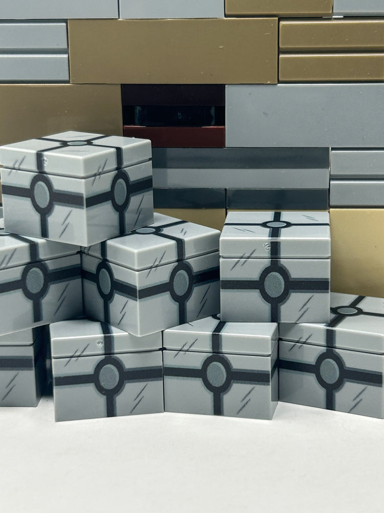 Galactic Cargo Crate/Box #1 made with LEGO parts - B3 Customs (Online Order Only)