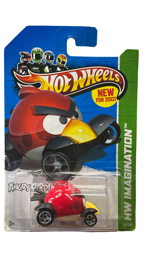 Hot Wheels 2012 HW Imagination Angry Birds - Red Bird 47/247 (Online Order Only)