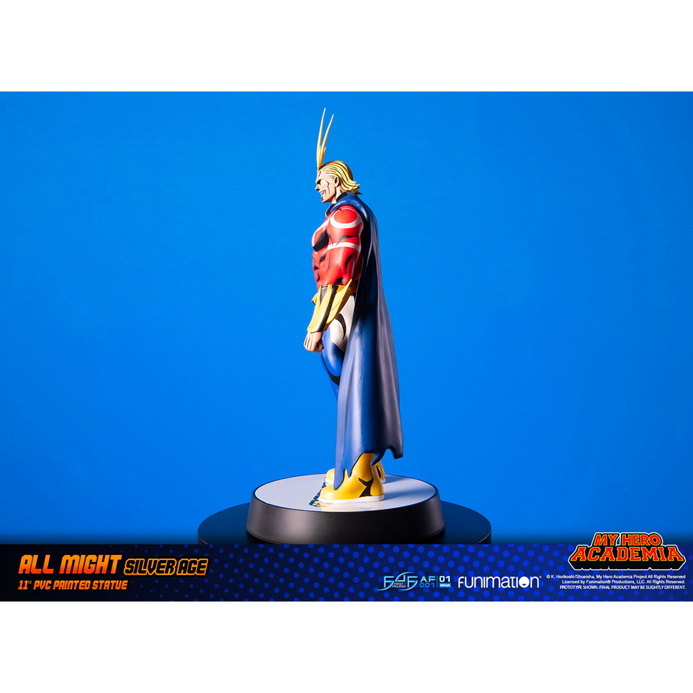 First 4 Figures: My Hero Academia - All Might Silver Age 11-Inch PVC Statue (ONLINE ORDER ONLY)