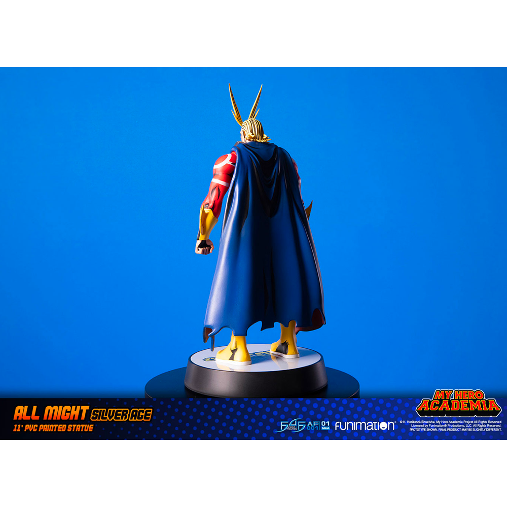 First 4 Figures: My Hero Academia - All Might Silver Age 11-Inch PVC Statue (ONLINE ORDER ONLY)