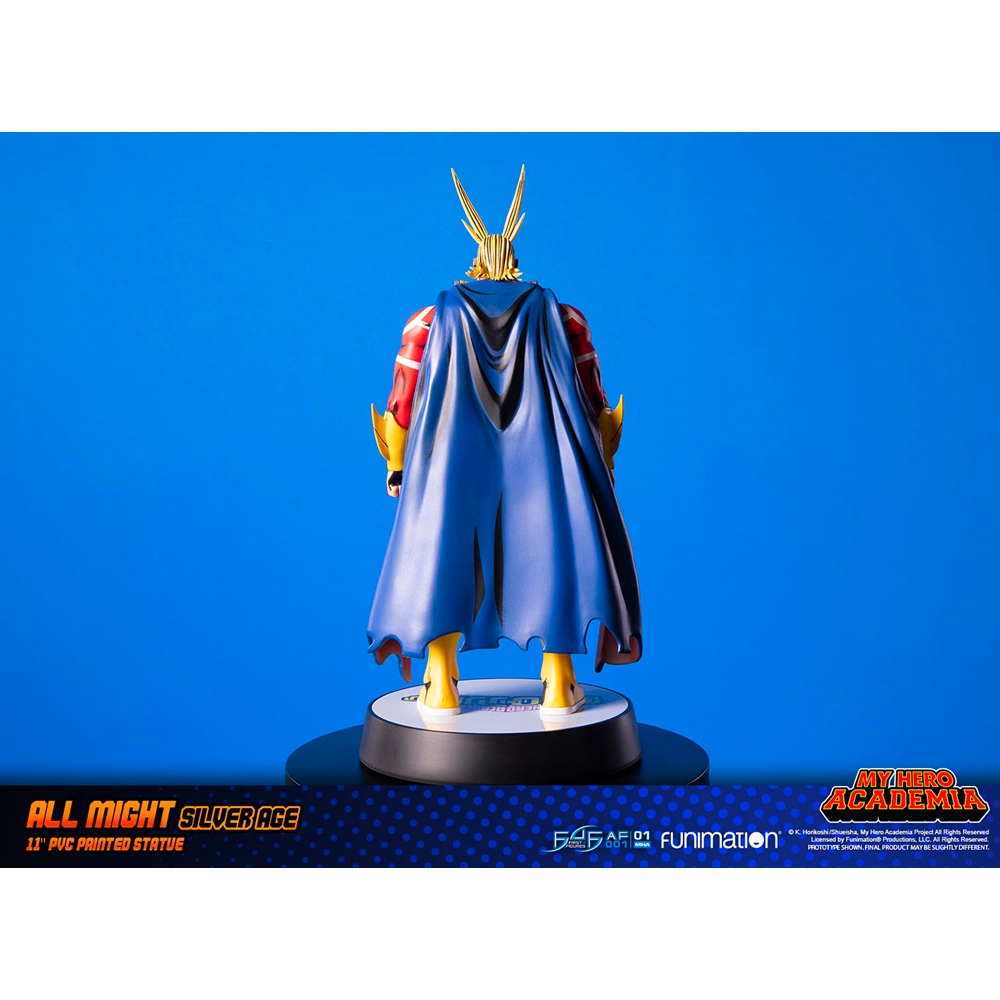 First 4 Figures: My Hero Academia - All Might Silver Age 11-Inch PVC Statue (ONLINE ORDER ONLY)