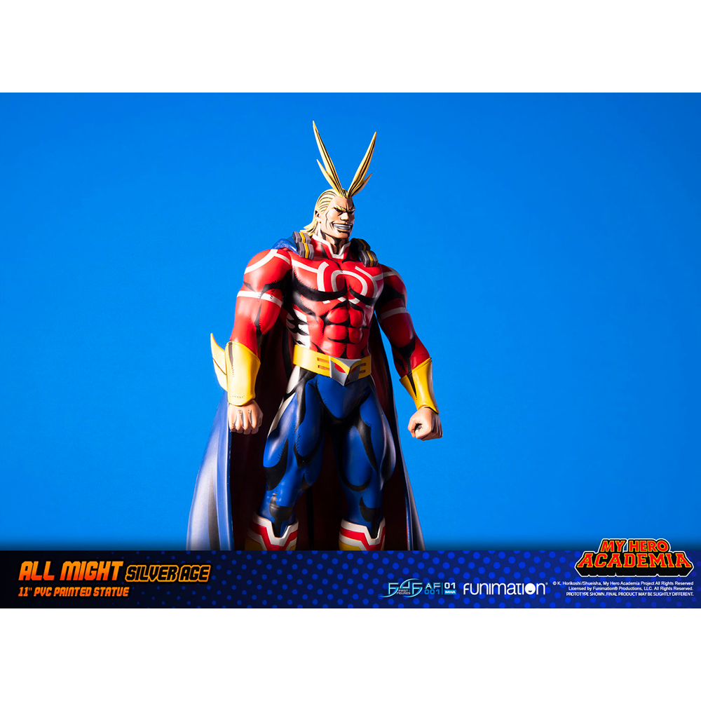 First 4 Figures: My Hero Academia - All Might Silver Age 11-Inch PVC Statue (ONLINE ORDER ONLY)