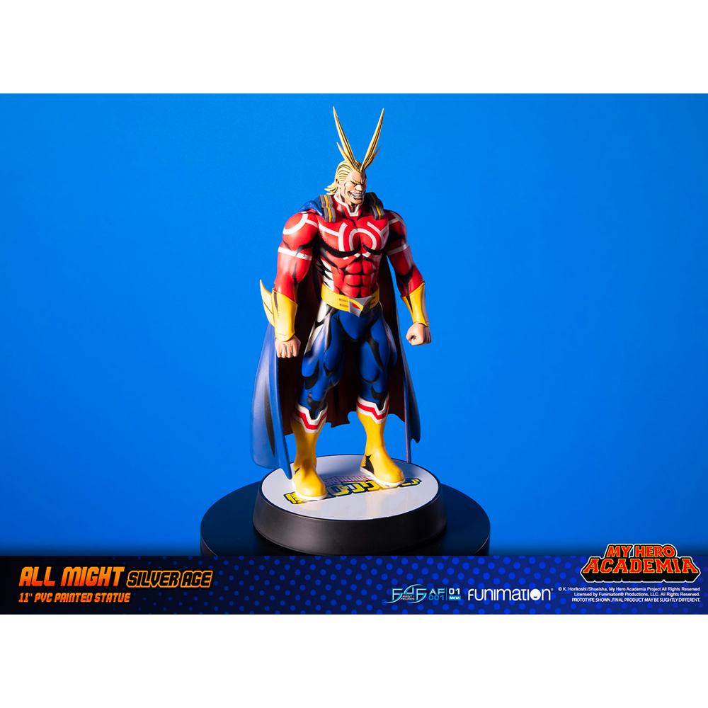 First 4 Figures: My Hero Academia - All Might Silver Age 11-Inch PVC Statue (ONLINE ORDER ONLY)