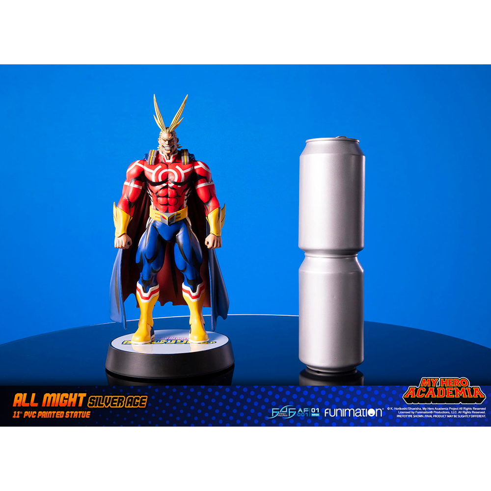 First 4 Figures: My Hero Academia - All Might Silver Age 11-Inch PVC Statue (ONLINE ORDER ONLY)