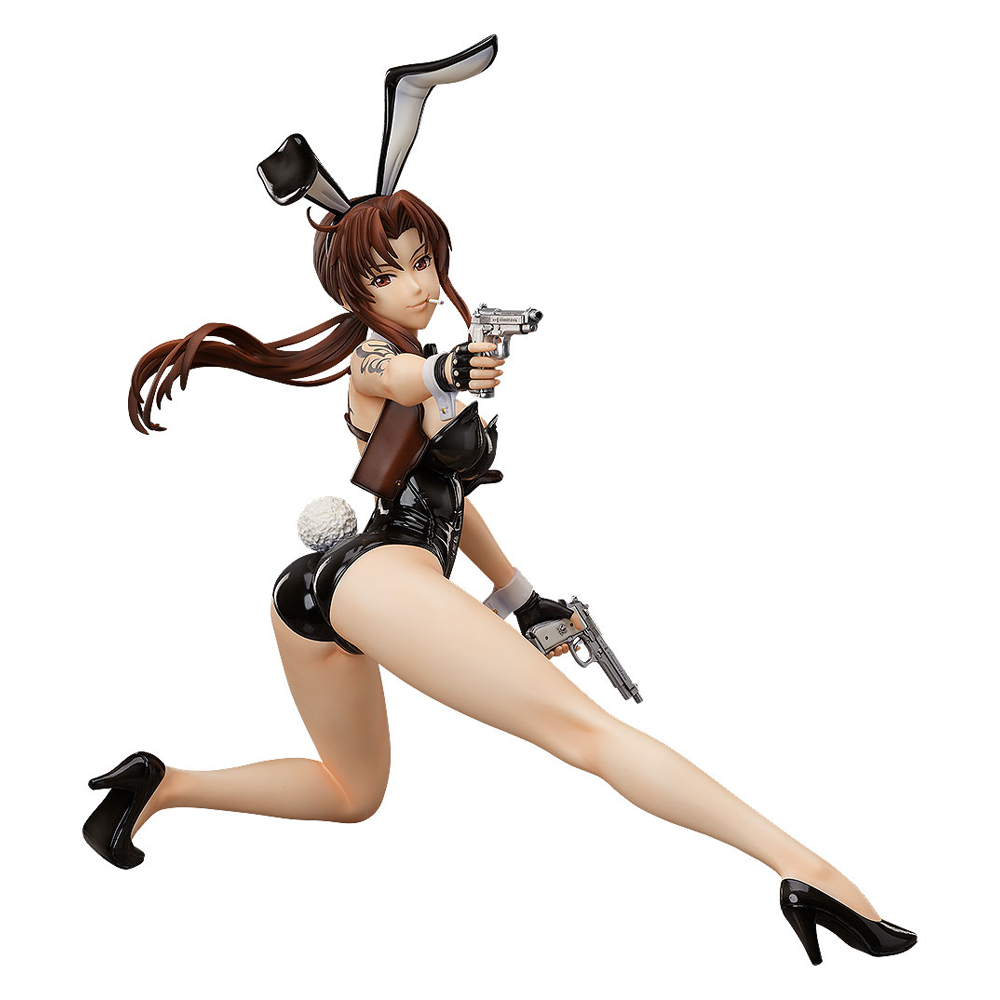 FREEing: Black Lagoon - B-Style Revy (Bareleg Bunny Ver.) 1/4 Scale Figure (ONLINE ORDER ONLY)