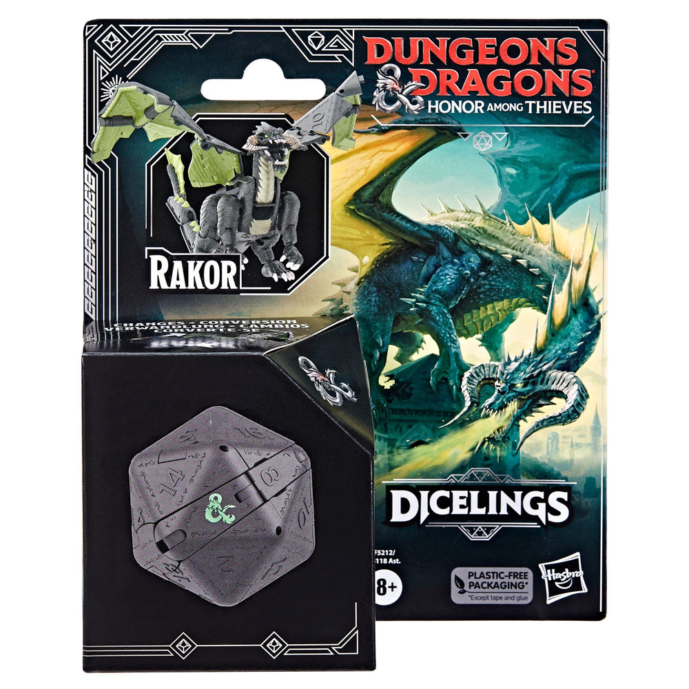 Dungeons & Dragons: Honor Among Thieves - Dicelings - Black Dragon Rakor (ONLINE ORDER ONLY)